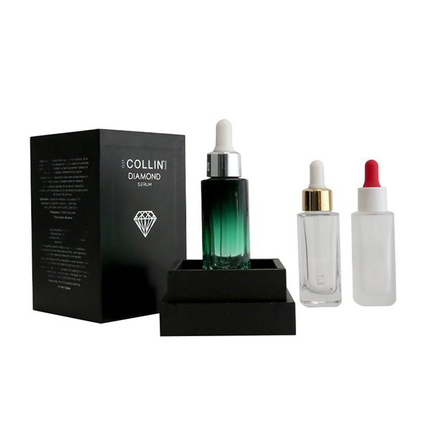 Cosmetic Packaging 15ml 30ml 60ml Amber Glass Dropper Bottle