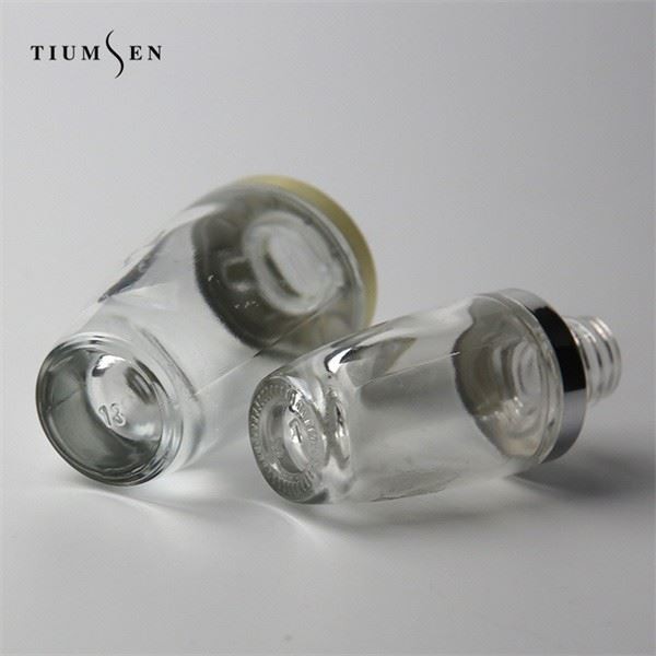 Silver Dropper Bottle