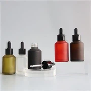 Matte Black Dropper Bottles