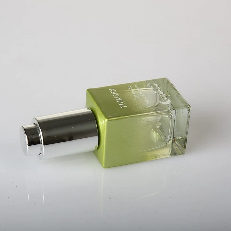 glass bottle with pipette