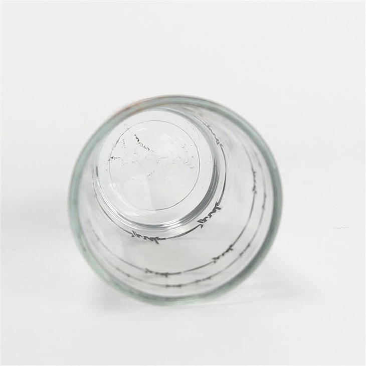 matte candle jars