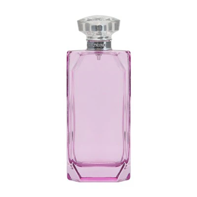 Pink Glass Perfume Bottle